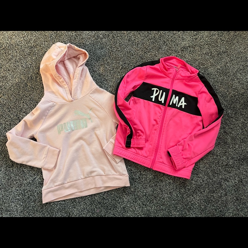 Little Girls Puma Hoodie & Jacket - 6